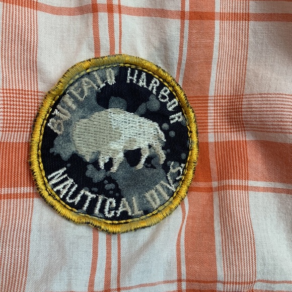 Hard To Find Buffalo David Bitton I Love Buffalo Plaid Snap Front Shirt - Picture 7 of 8